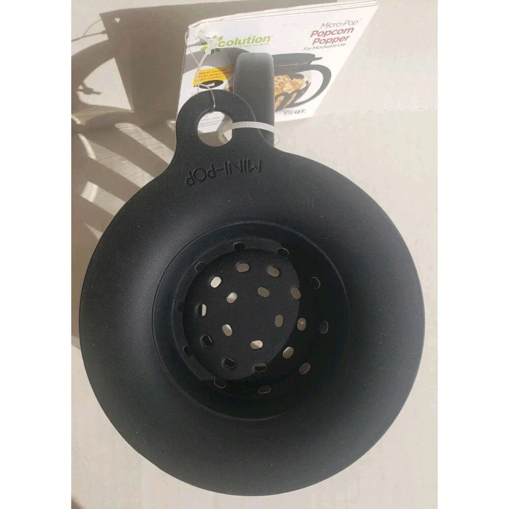 Micro-Pop Popcorn Popper 1.5 Quart with Lid for Microwave Use by Ecolution NWT